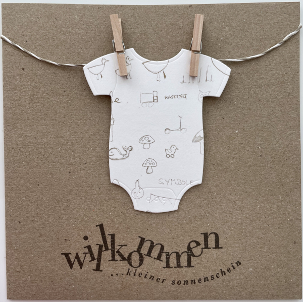 Baby - Body Wäscheklammer craft